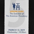 03-13-2019  SJV Town Hall w/Jeremi Suri re 