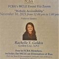 11-10-2021 FCBA MCLE Announcement Zoom w/Rachelle Golden re “Website Accessability” 