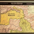 05-15-2022 Map Showing the Location of the John Krebs Wilderness in the Sierras 