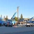 02.17.19  PG&E Emergency Crew Replacing Downed Palm Avenue Power Pole 